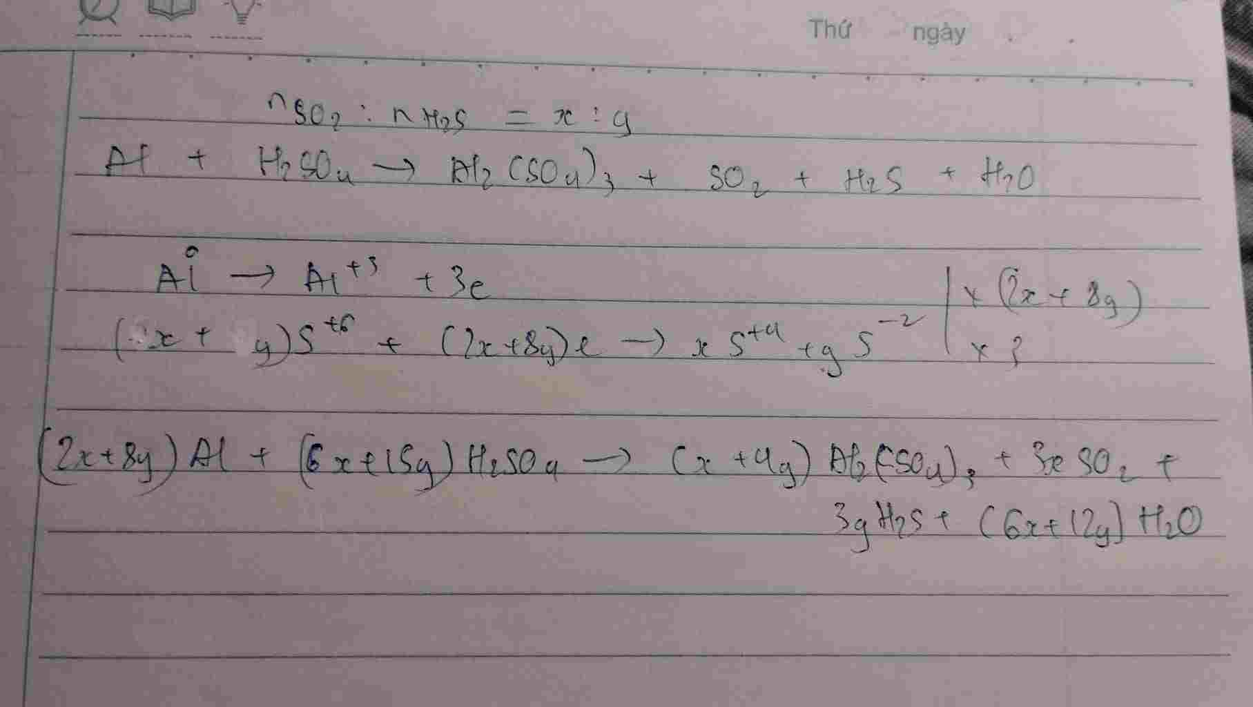 hoa-hoc-lop-10-can-bang-phuong-trinh-al-h2so4-al2-so4-3-so2-h2s-h2o-ghi-loi-giai-ra-giup-em-luon