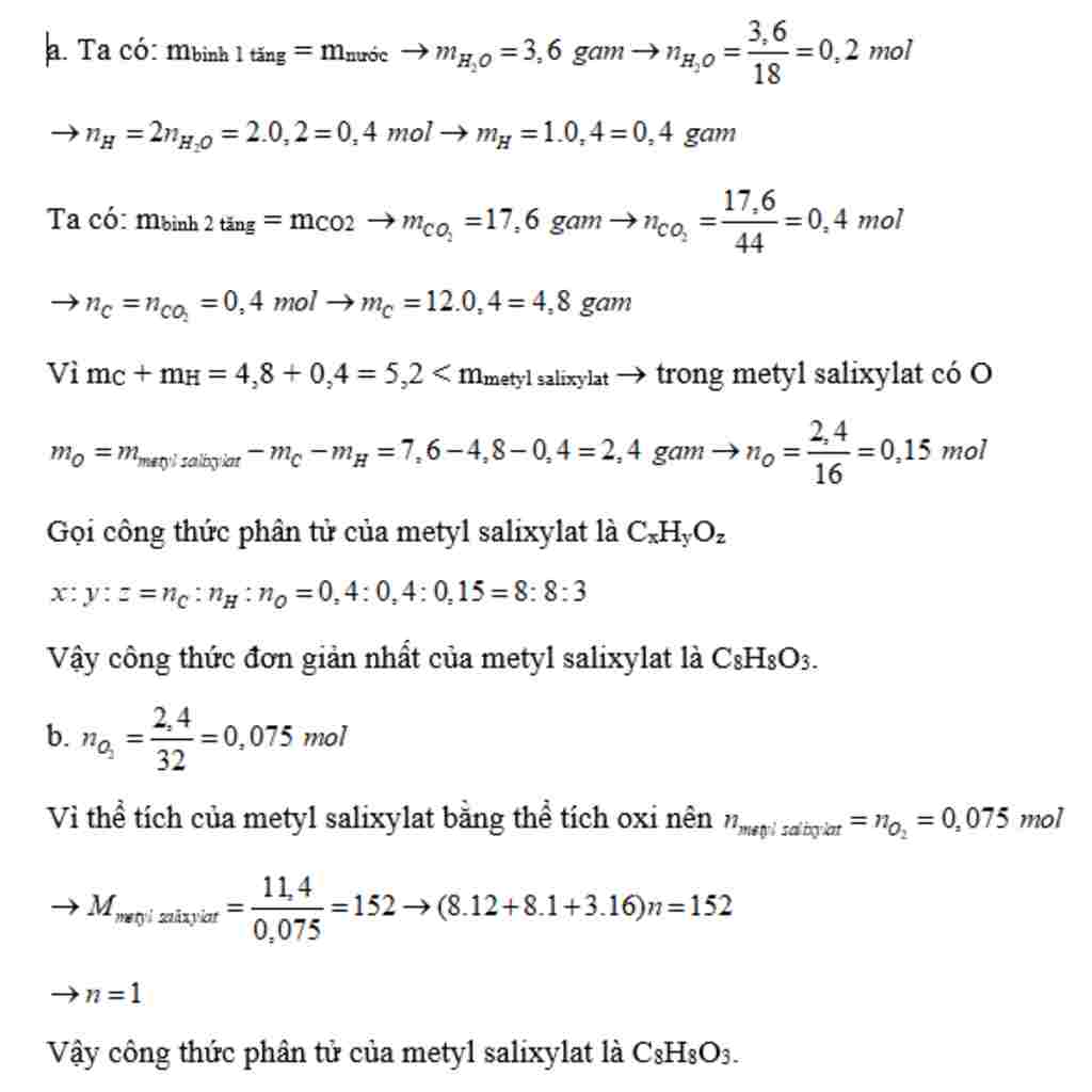 hoa-hoc-lop-11-1-metyl-saliylat-la-hop-chat-duoc-dung-lam-thuoc-oa-bop-giam-dau-oi-hoa-hoan-toan