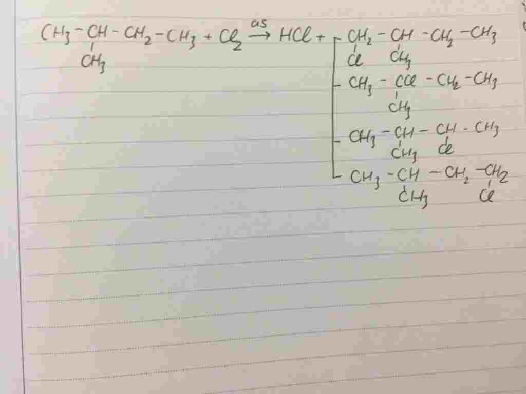 hoa-hoc-lop-11-cho-iso-pentan-tac-dung-voi-cl2-askt-theo-ti-le-so-mol-1-1-a-ac-dinh-so-san-pham