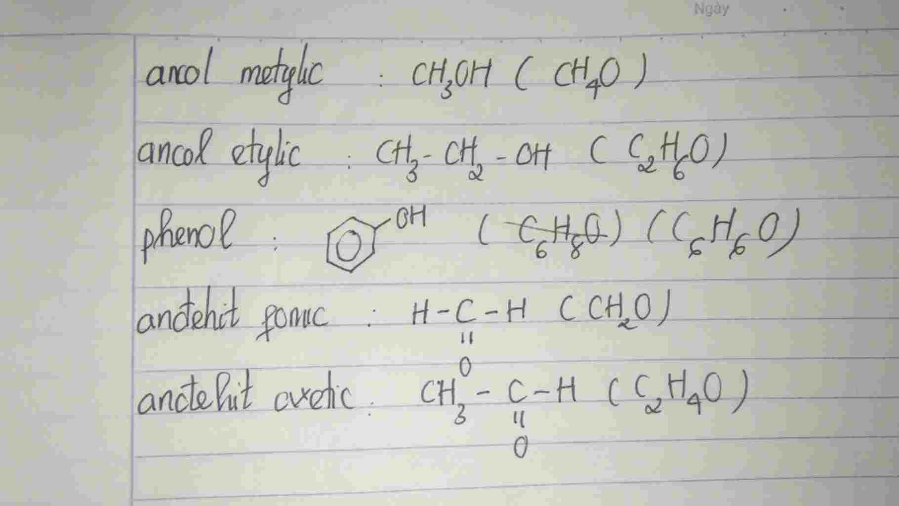 hoa-hoc-lop-11-viet-cong-thuc-phan-tu-ctct-cua-ancol-metylic-ancol-etylic-phenol-adehit-fonic-an