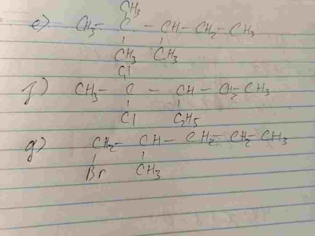 hoa-hoc-lop-11-viet-ctct-cac-chat-co-ten-goi-sau-a-4-etyl-3-3-dimetylhetan-b-1-brom-2-clo-3-mety