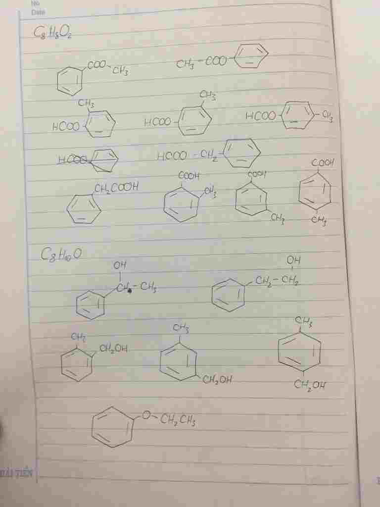 hoa-hoc-lop-11-viet-dong-phan-chua-vong-benzen-c8h8o2-va-c8h10o-lam-kieu-gi-vay-a