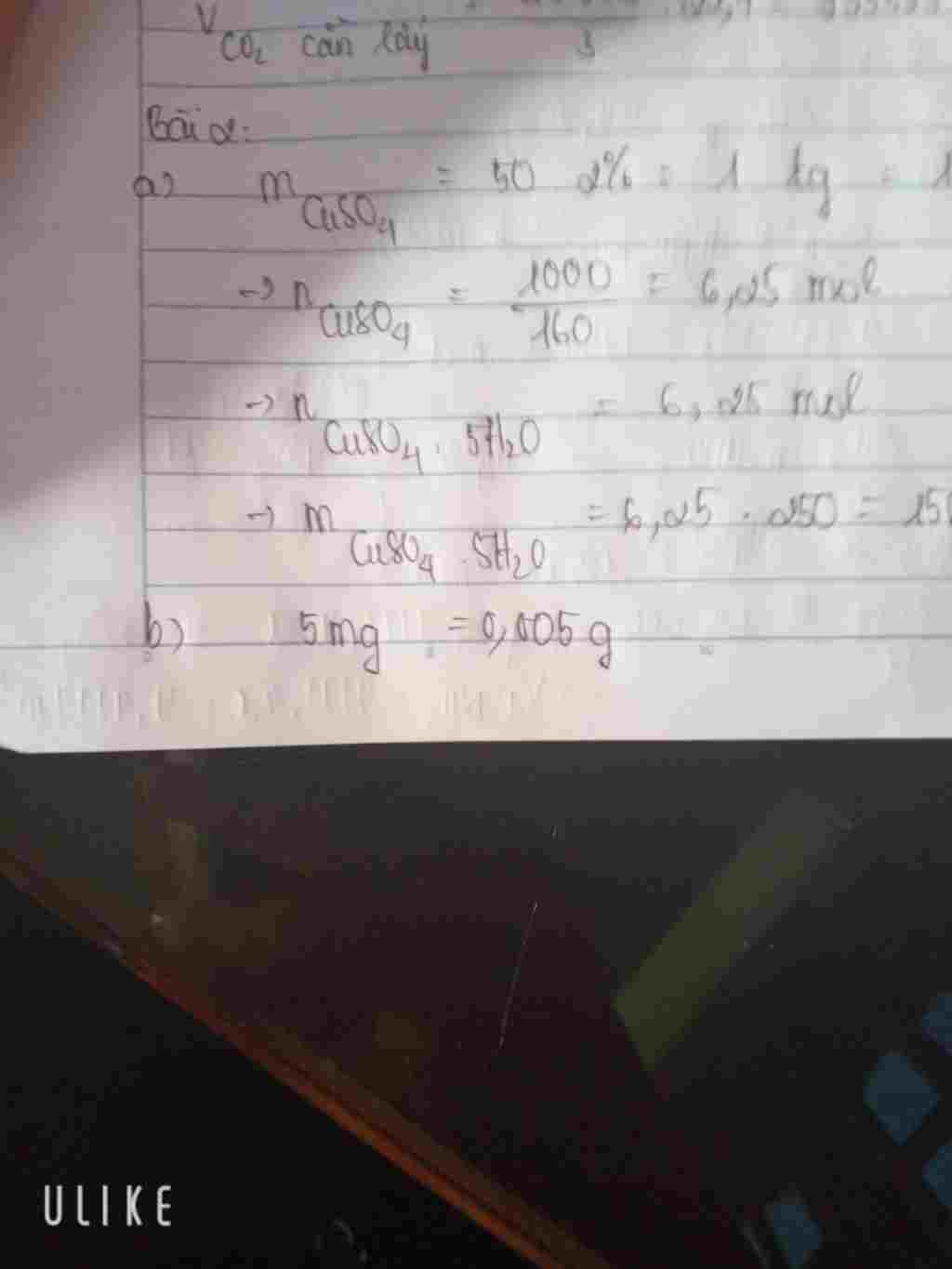 hoa-hoc-lop-9-1-de-dieu-che-40g-dd-cuso4-2-thi-can-bao-nhieu-gam-cuso4-5h2o-2-nguoi-ta-lay-v-lit