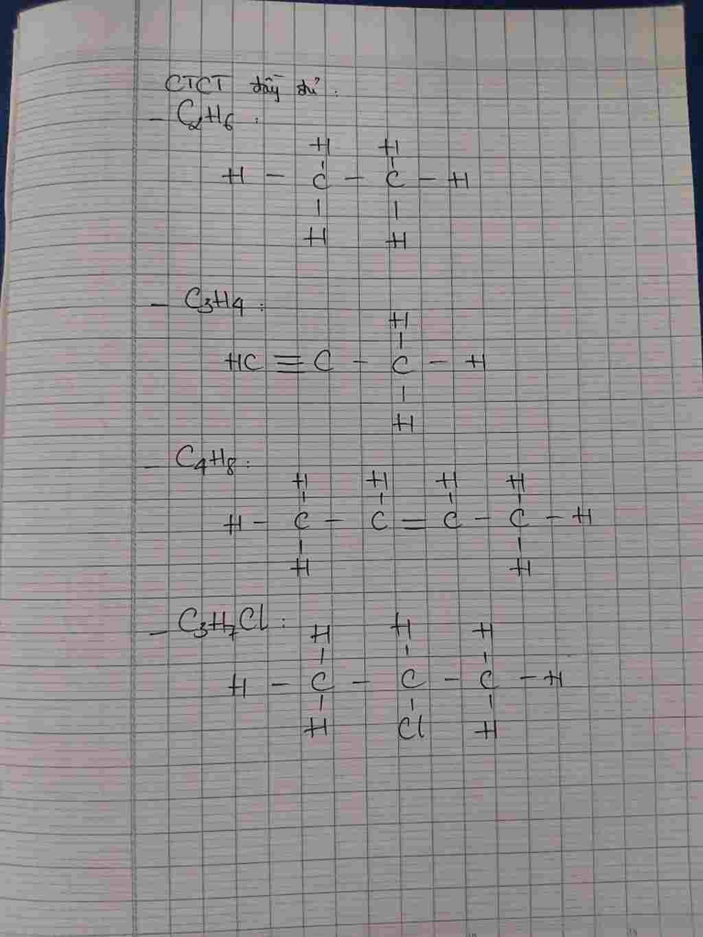 hoa-hoc-lop-9-bai-1-hoan-thanh-cac-phuong-trinh-hoa-hoc-sau-a-c2h6-cl2-b-c3h6-o2-c-c2h2-2h2-d-c6