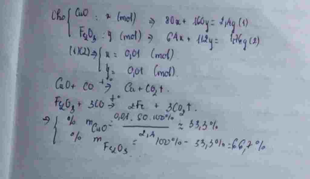 hoa-hoc-lop-9-khu-2-4-gam-hon-hop-cuo-va-fe2o3-bang-co-du-nung-nong-thu-duoc-1-76-gam-hon-hop-2