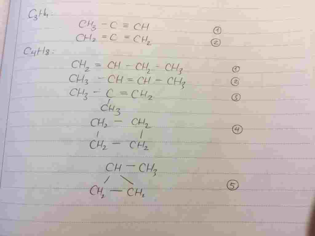 hoa-hoc-lop-9-viet-cac-cong-thuc-cau-tao-co-the-cua-c3h4-c4h8-c5h10