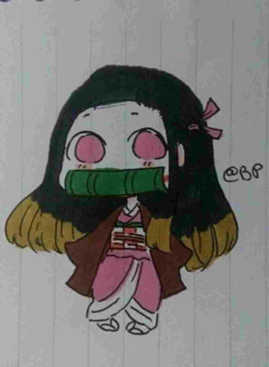 nhac-hoa-lop-6-ve-chibi-siu-cute-nezuko