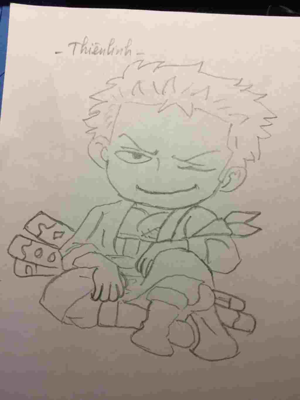 nhac-hoa-lop-7-ve-luffy-va-zoro-chibi