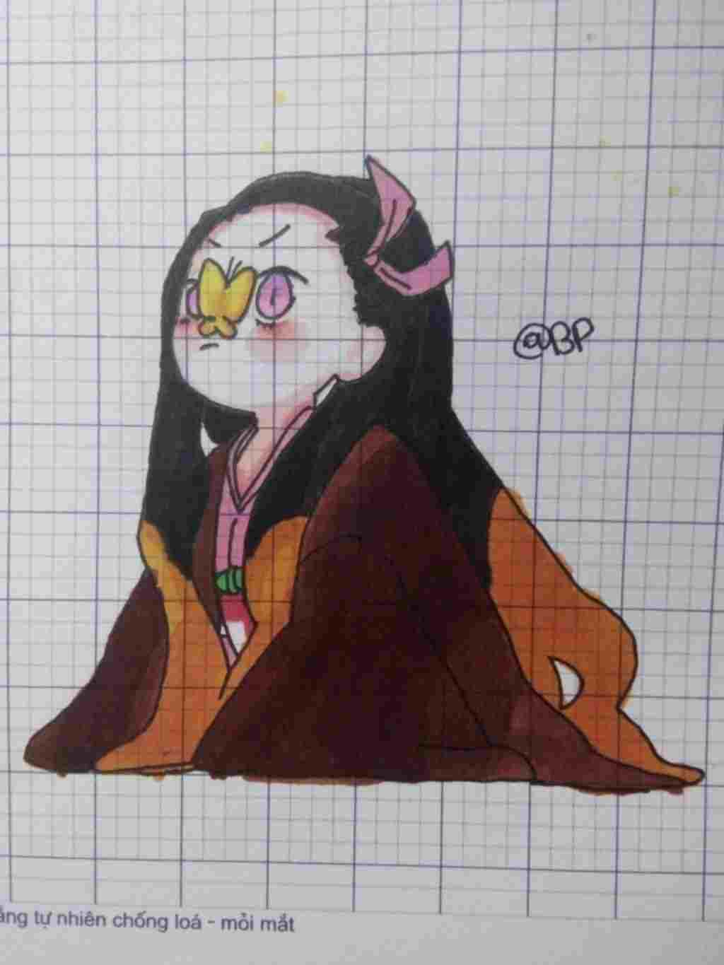 nhac-hoa-lop-7-ve-nezuko-chibi-di-ak-ranh-ve-them-anh-dut-nua-nha