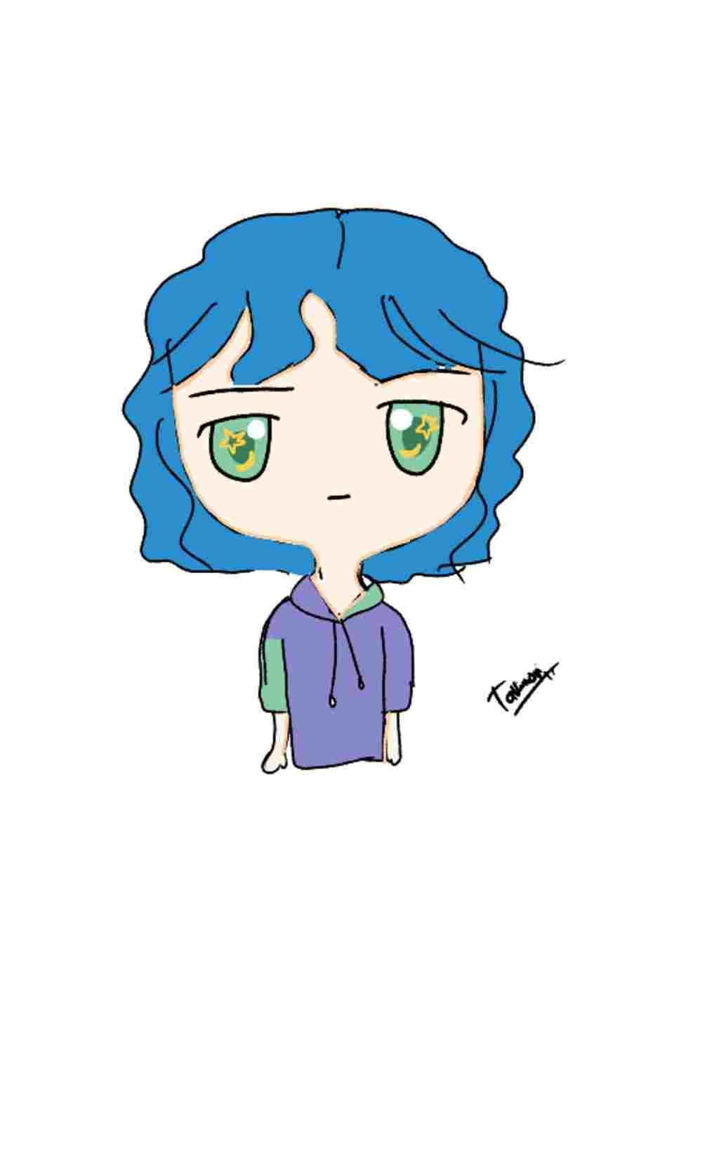 nhac-hoa-lop-9-ve-chibi-co-mau-toc-dai-chibi-nam