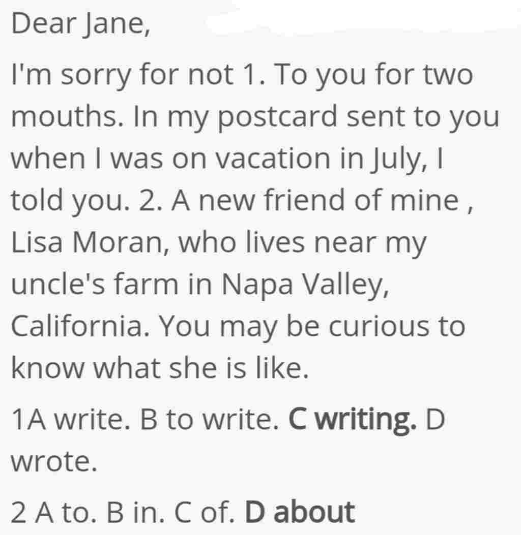 tieng-anh-lop-11-dear-jane-i-m-sorry-for-not-1-to-you-for-two-months-in-my-postcard-sent-to-you